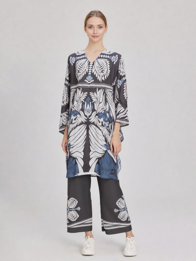 Slub Essence – 2PC Printed Slub Lawn by Clothwise