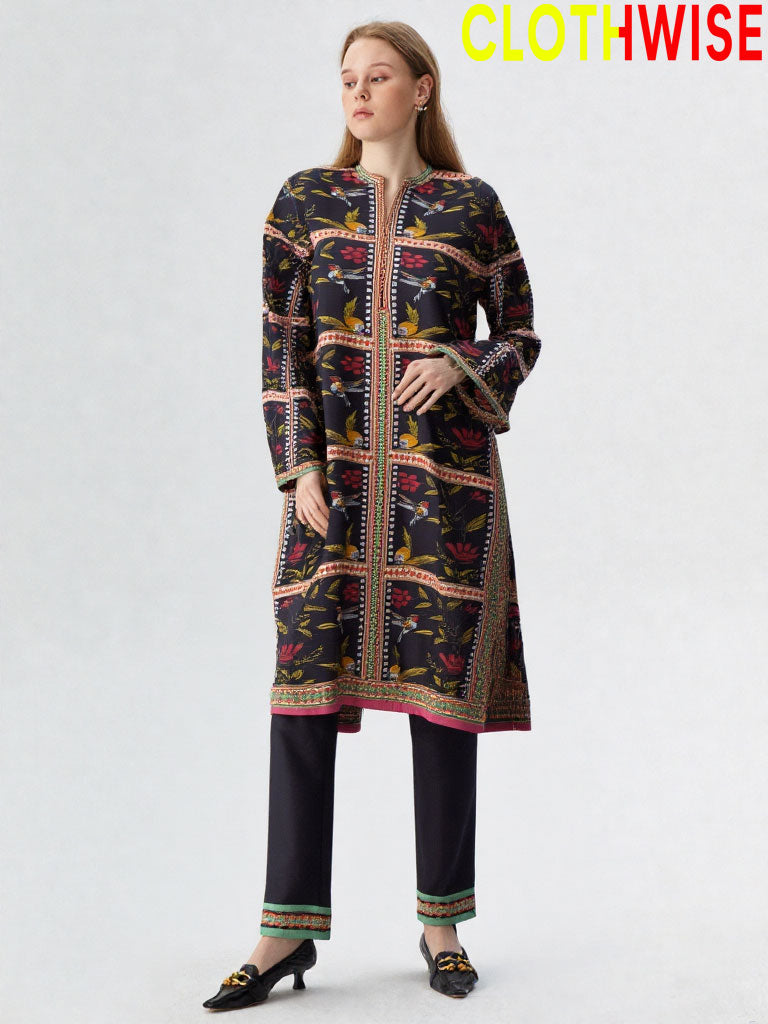 Slub Essence – 2PC/3PC Printed Slub Lawn by Clothwise