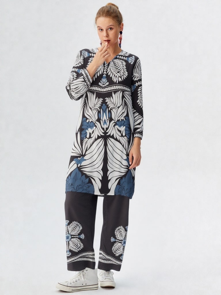 Slub Essence – 2PC Printed Slub Lawn by Clothwise