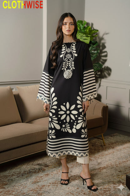 Slub Essence – 2PC Printed Slub Lawn by Clothwise