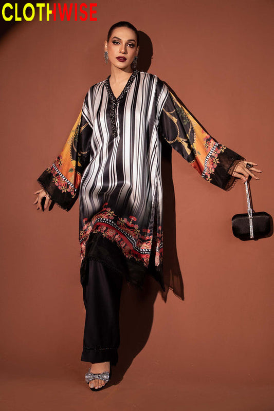 Slub Essence – 2PC Printed Slub Lawn by Clothwise