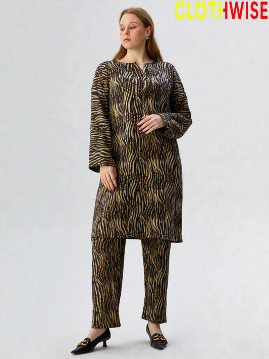 Slub Essence – 2PC Printed Slub Lawn by Clothwise