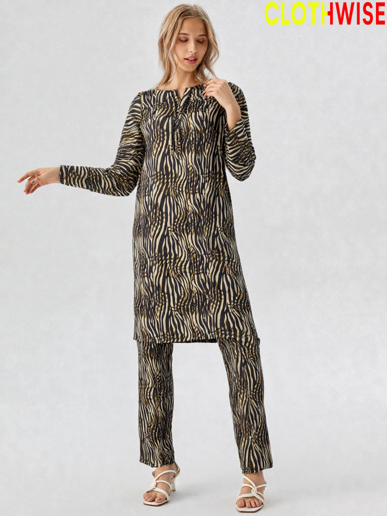 Slub Essence – 2PC Printed Slub Lawn by Clothwise