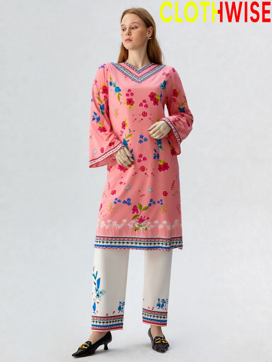 Slub Essence – 2PC Printed Slub Lawn by Clothwise