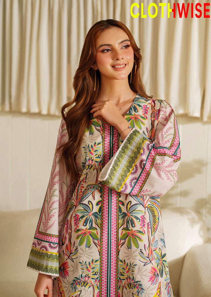 Slub Essence – 2PC Printed Slub Lawn by Clothwise