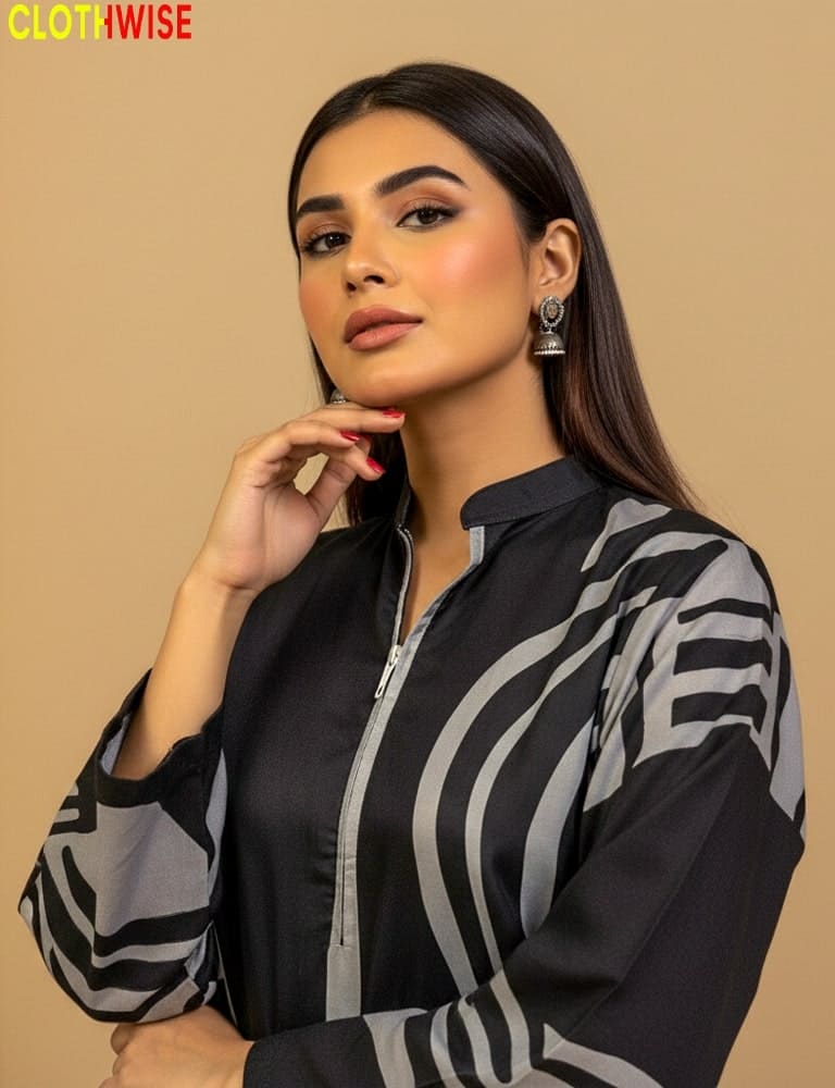 Bivossa – Winter Viscose Silk Printed Co-Ord Set