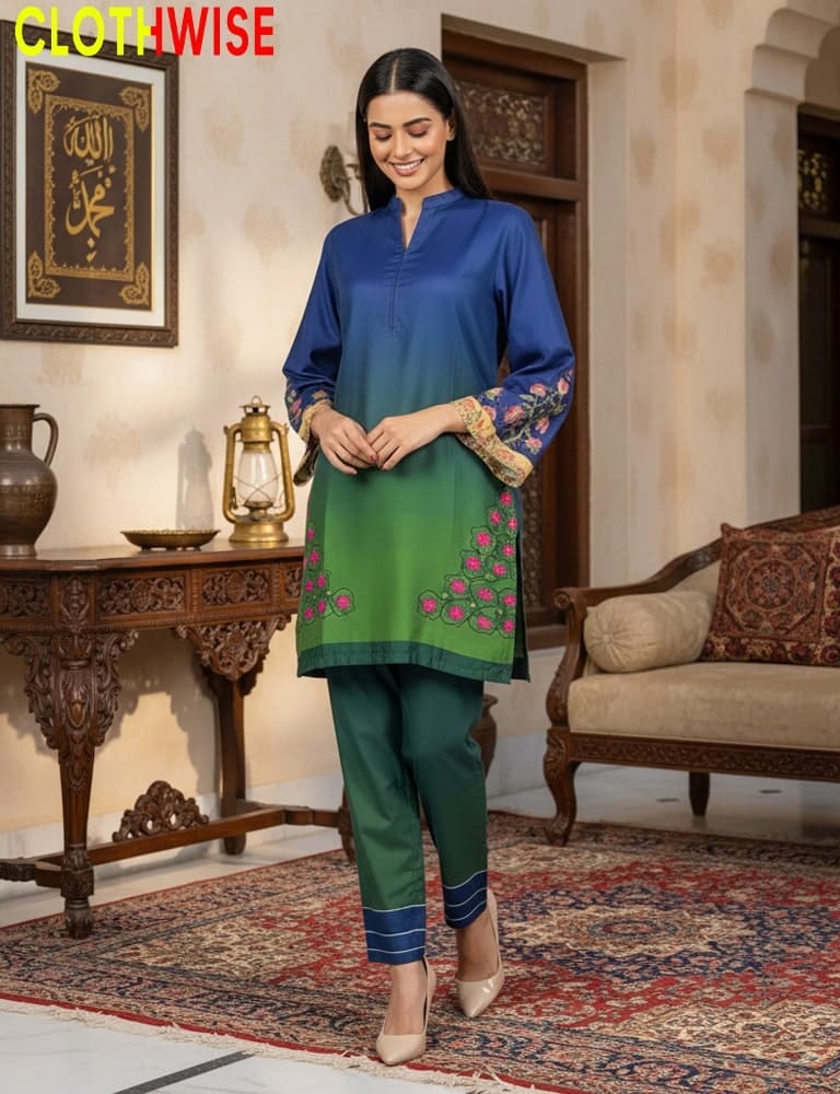 Bivossa – Viscose Silk Printed Co-Ord Set – 50% OFF