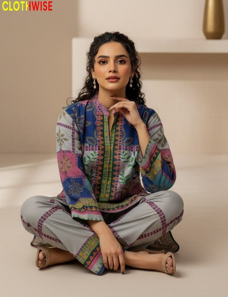 Bivossa – Winter Viscose Silk Printed Co-Ord Set