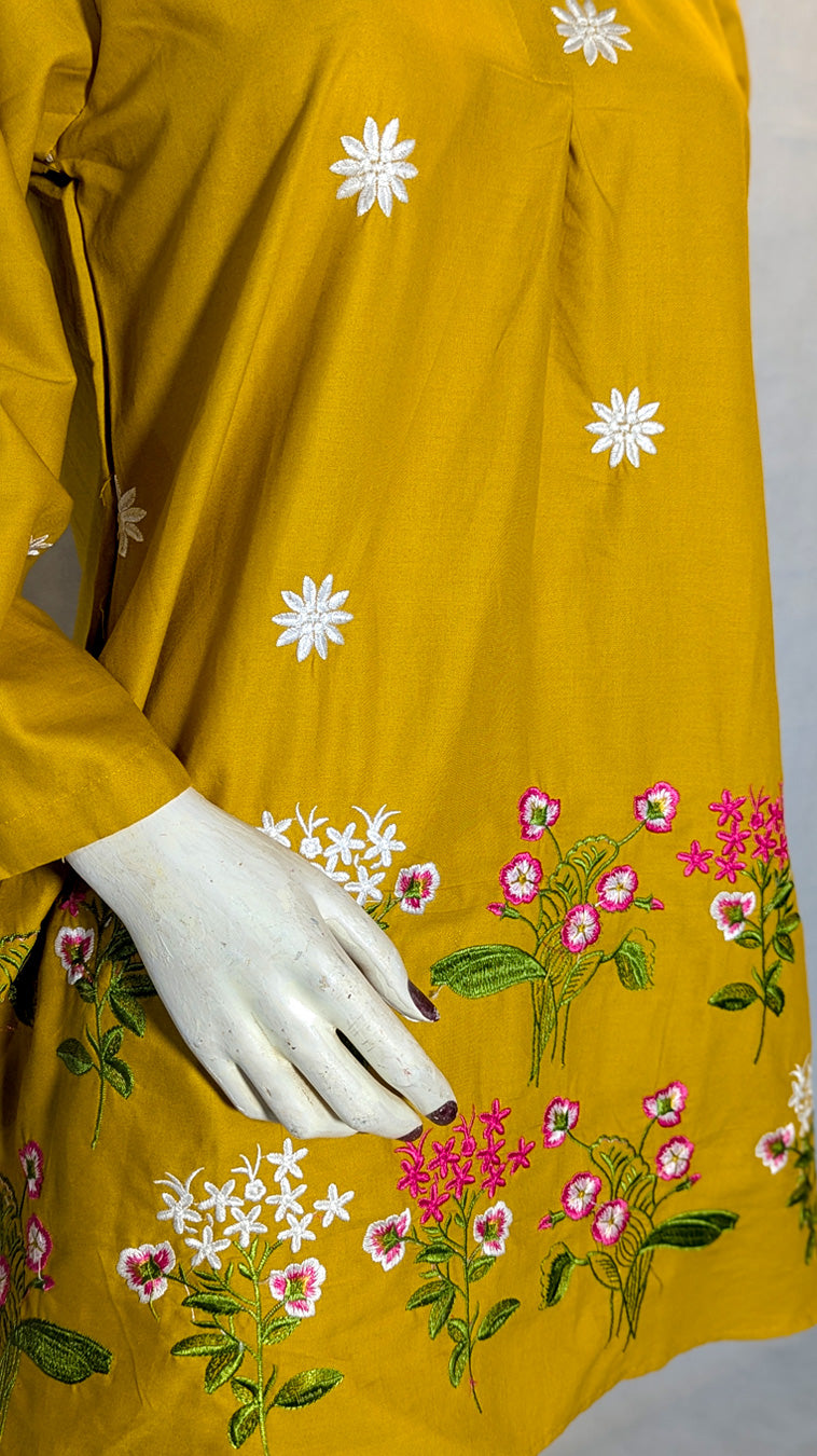Noor – Aesthetic Embroidered Co-Ord Set