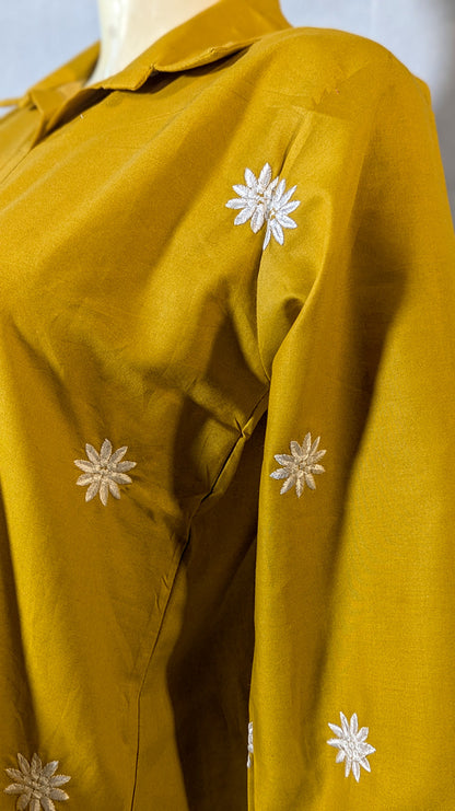 Noor – Aesthetic Embroidered Co-Ord Set